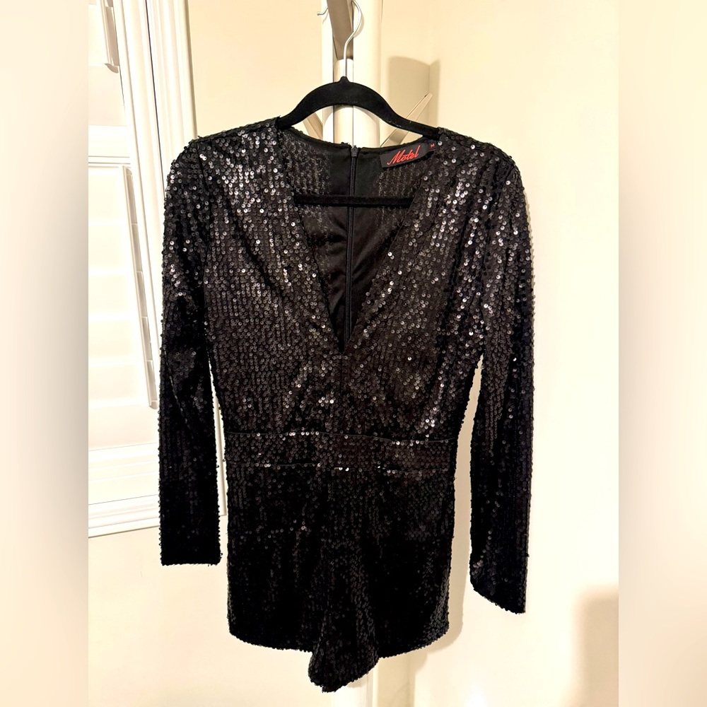 Sequence Low V Neck Romper